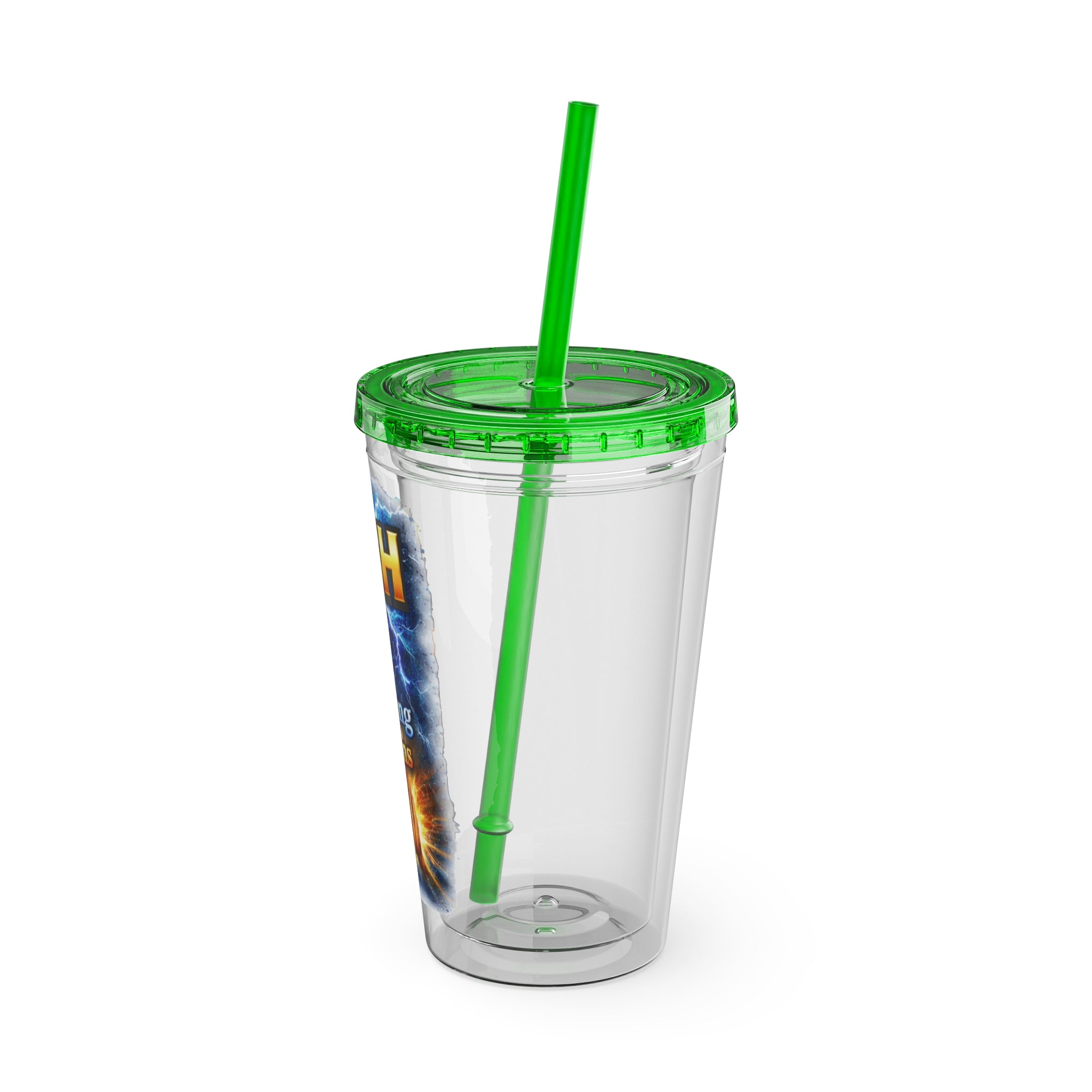 Push Pray Until Something Happens 16ozTumbler — Hands