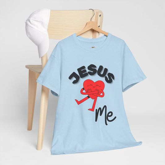 Jesus Loves Me Heart Tee – Cute Christian Faith Graphic T-Shirt