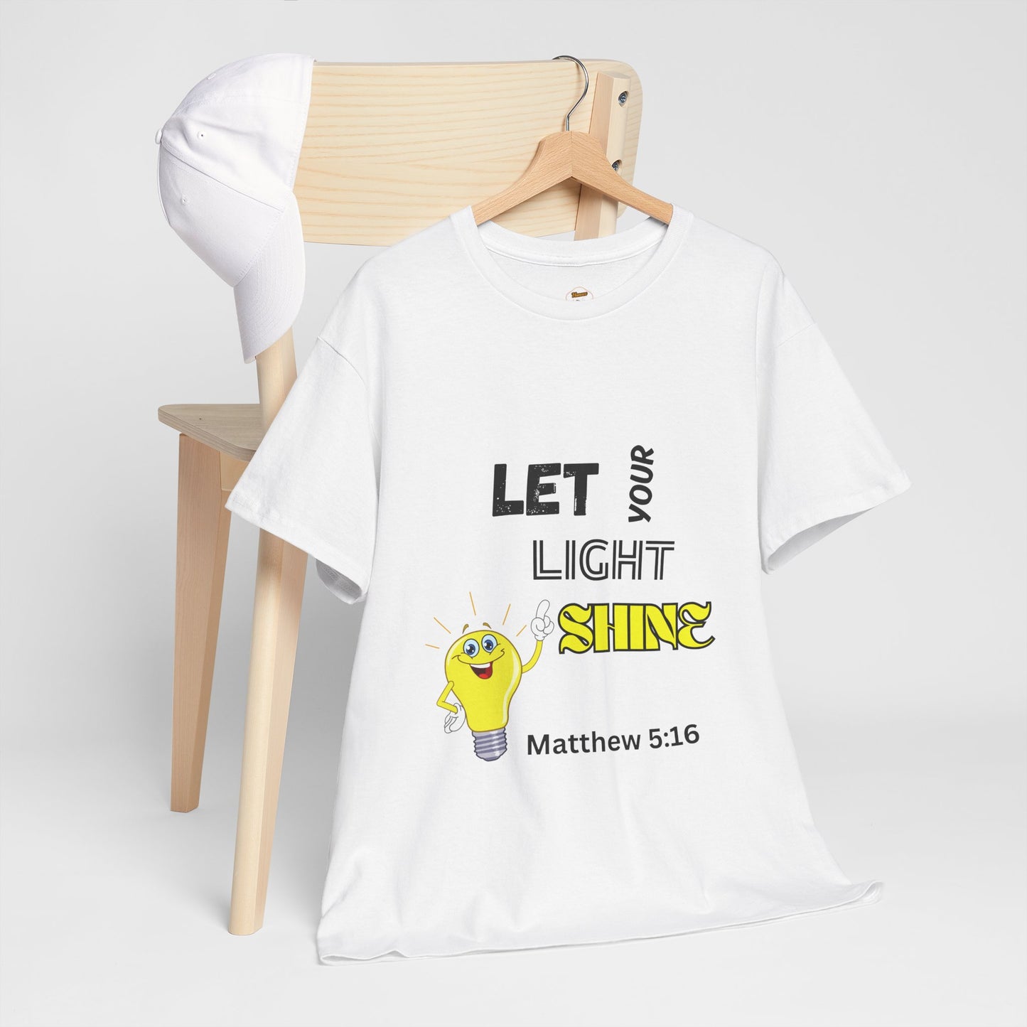 Let Your Light Shine T-Shirt – Matthew 5:16