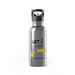 Let Your Light Shine Stainless Steel Water Bottle — 20oz Inspirational Bottle with Straw