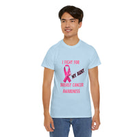 I Fight For My Aunt Pink Ribbon Tee