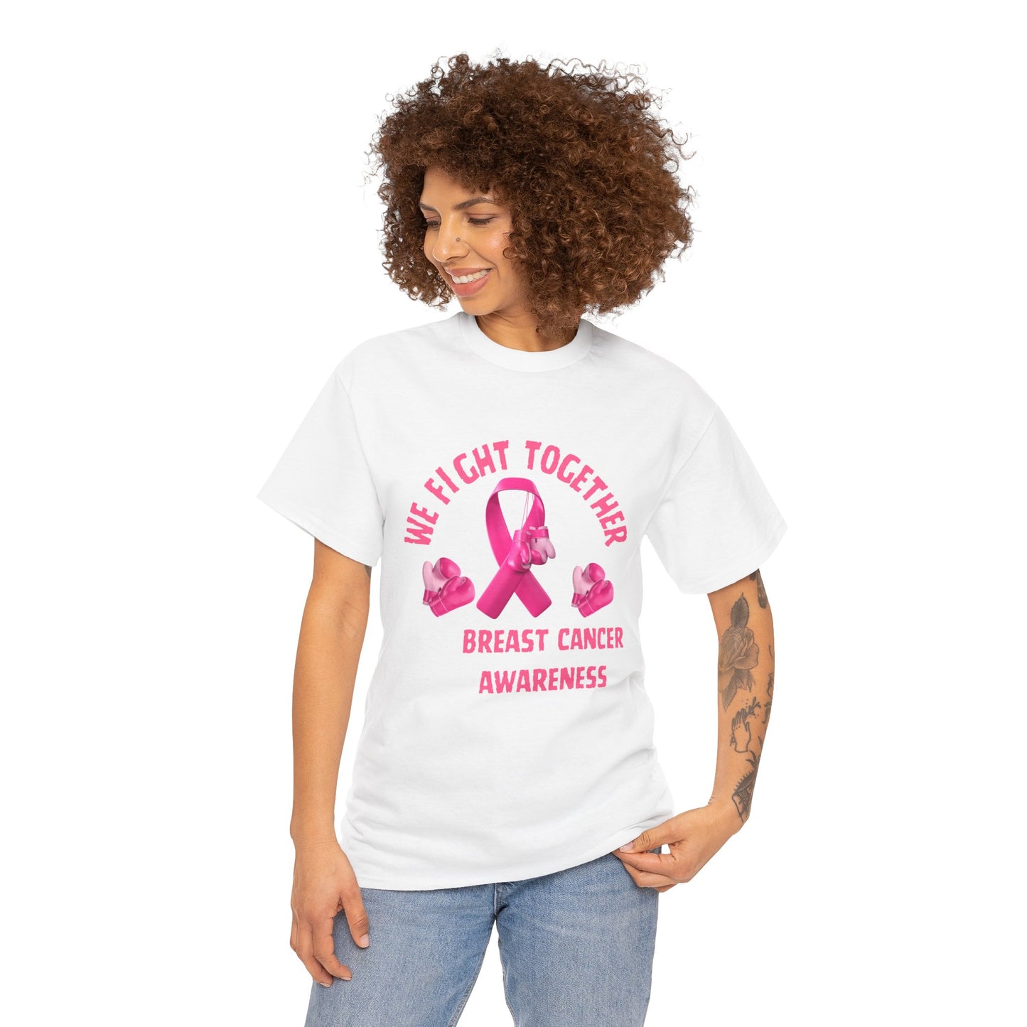We Fight Together Breast Cancer Awareness Tee