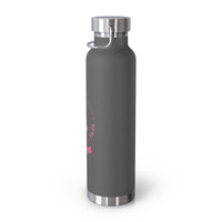 Survivor Breast Cancer Awareness 22oz Insulated Water Bottle