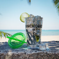 Anchored in the Lord 16oz Tumbler with Straw