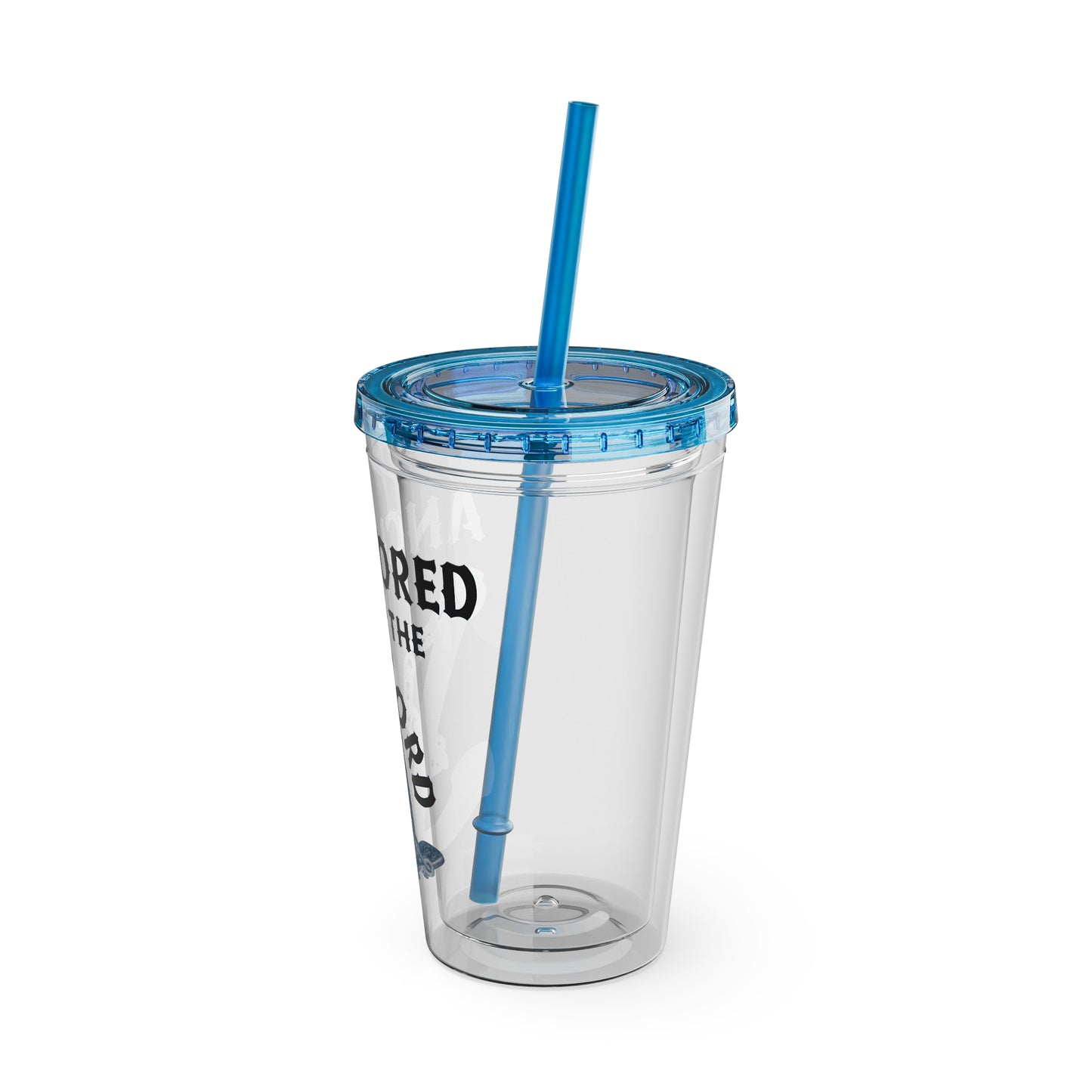 Anchored in the Lord 16oz Tumbler with Straw