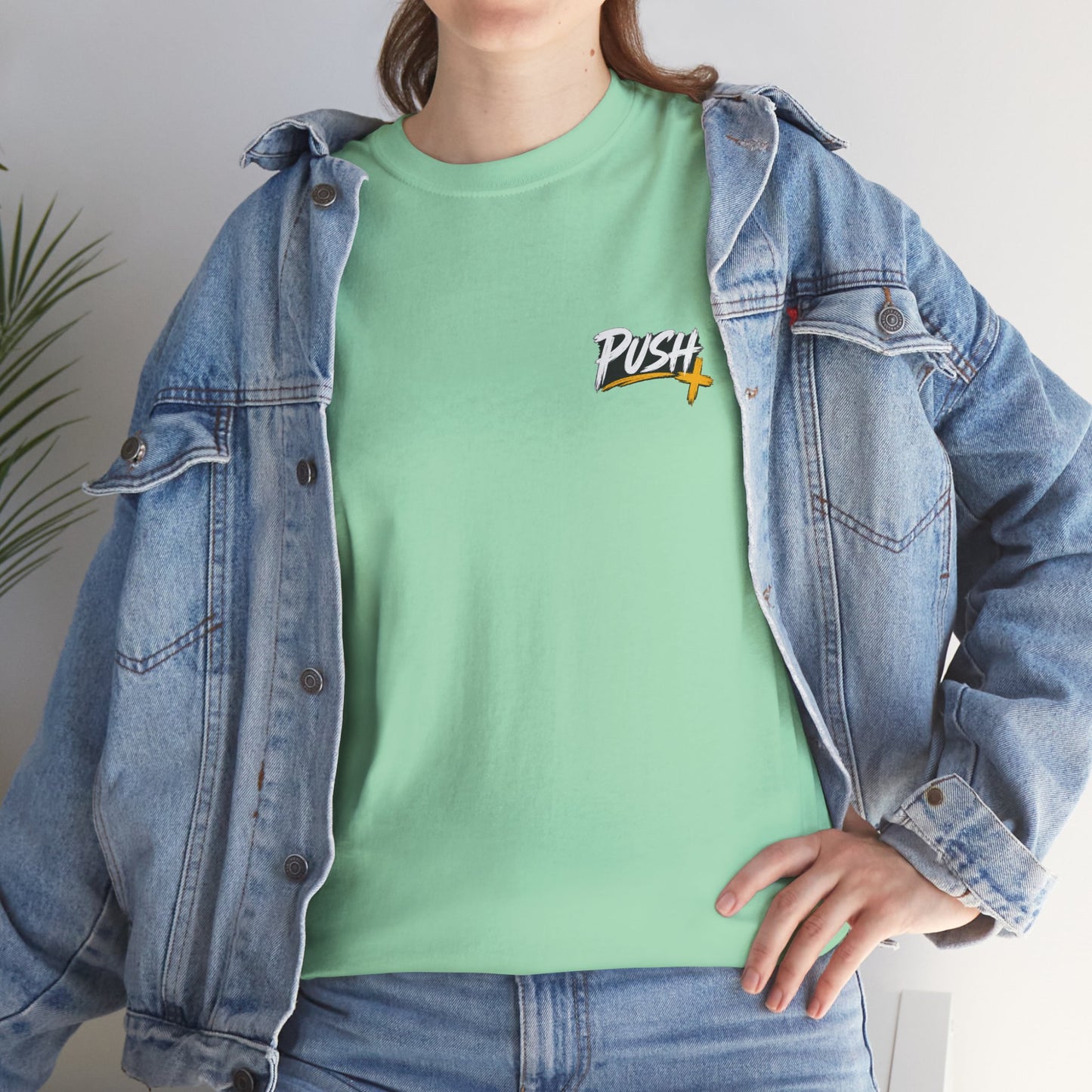 Push Pray Until Something Happens Front/Back Tee