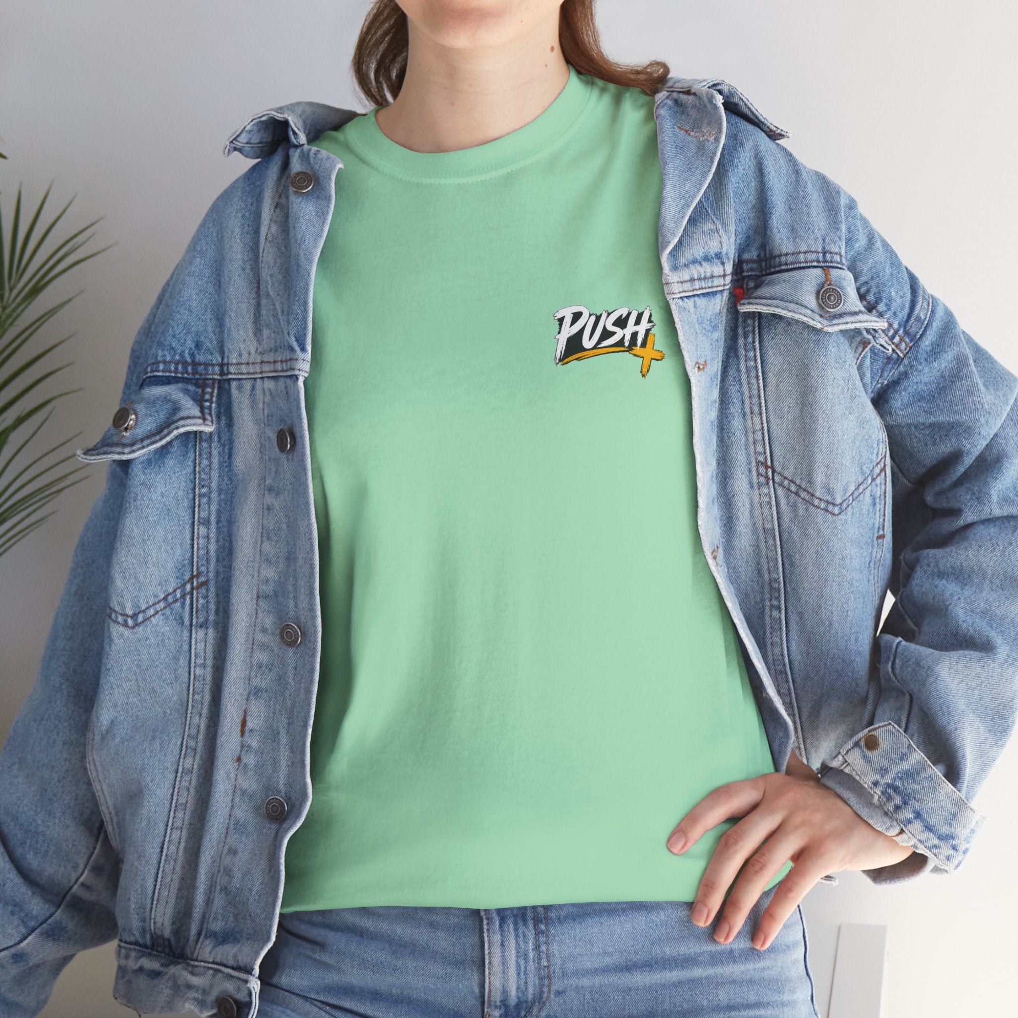 Push Pray Until Something Happens Front/Back Tee