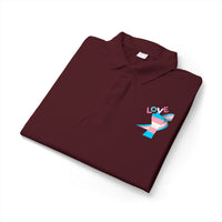 Trans Pride Fist Love Polo