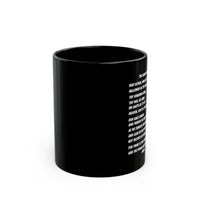 The Lord’s Prayer Black Coffee Mug (11oz/15oz)