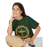Jesus Crown of Thorns Youth T-shirt