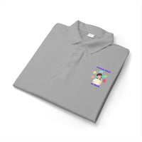 Autism Thinking Polo - Blue