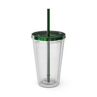 Bible Emergency Numbers 16oz Tumbler with Straw