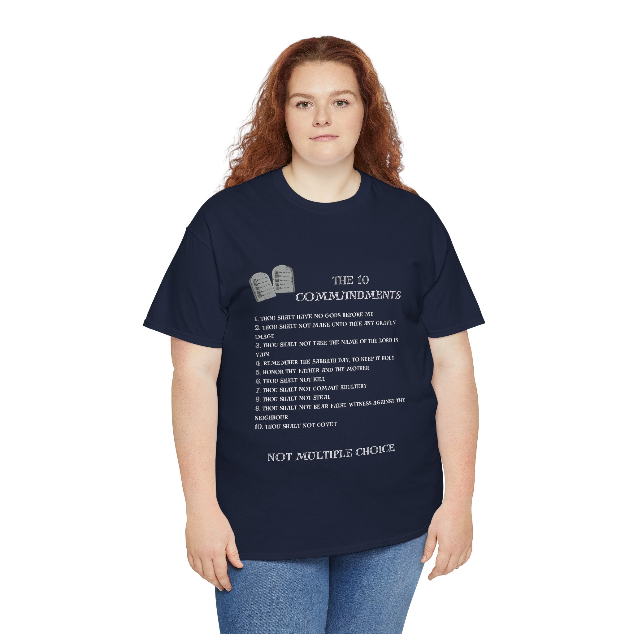 10 Commandments T-Shirt - White