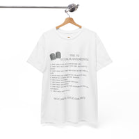 10 Commandments T-Shirt - Black