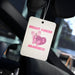 Breast Cancer Butterfly Awareness Car Air Freshener