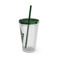 Lion of Judah 16oz Tumbler with Straw