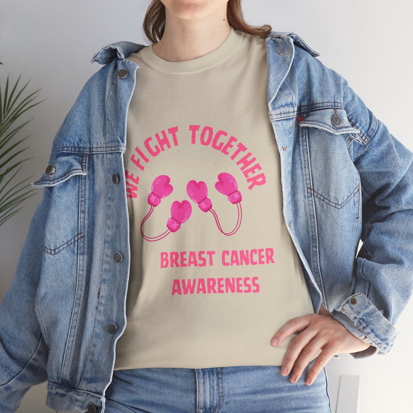 Breast Cancer Awareness Tee — We Fight Together Gloves