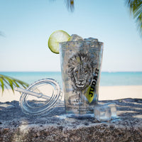 Lion of Judah 16oz Tumbler with Straw