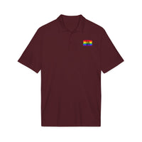 Rainbow Airbrush Pride Polo