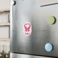 Together We Rise Butterfly Breast Cancer Awareness Vinyl Sticker