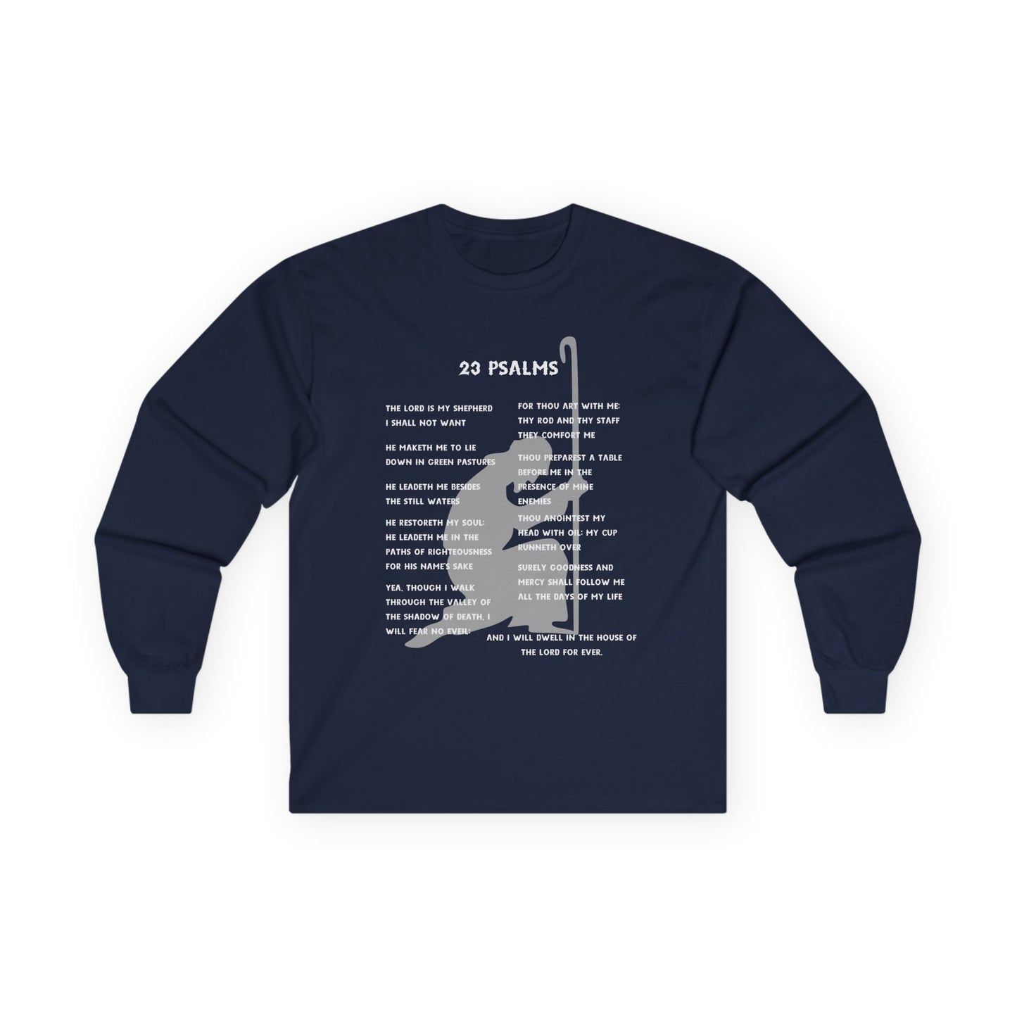 23 Psalms Long Sleeve - White