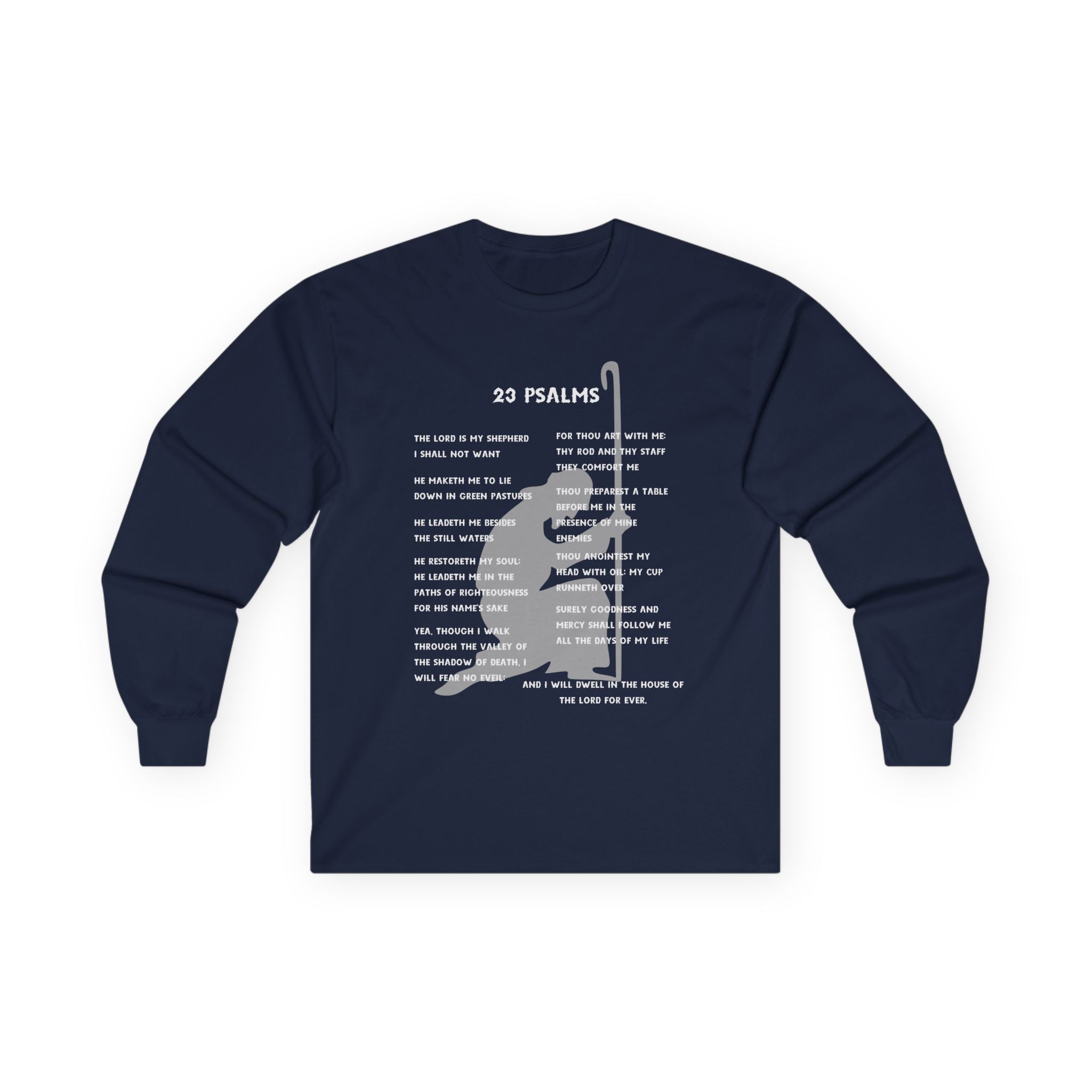 23 Psalms Long Sleeve - White