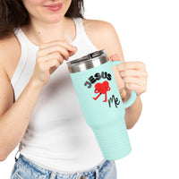 Jesus Loves Me Insulated Travel Mug, 40oz