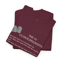 10 Commandments T-Shirt - White