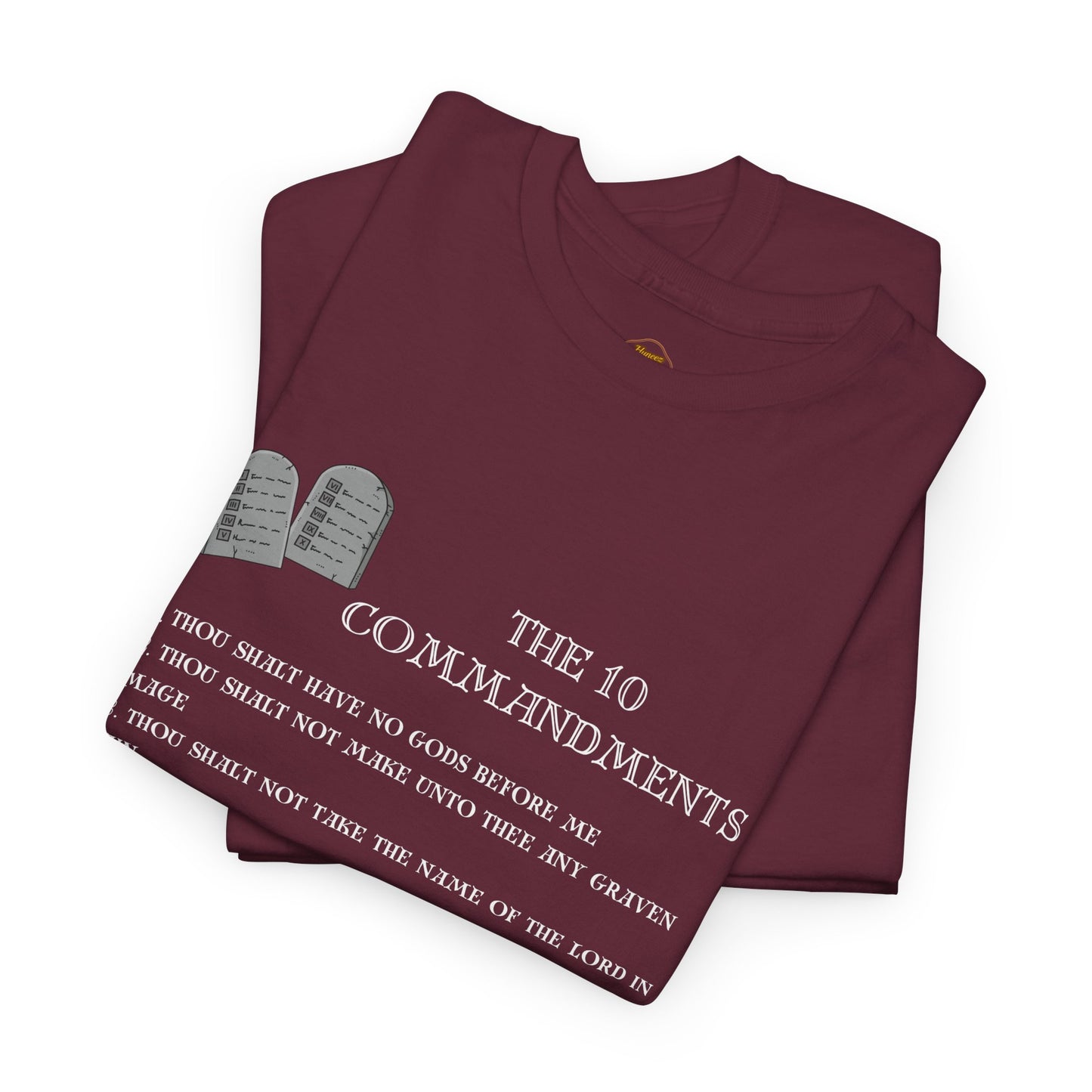 10 Commandments T-Shirt - White
