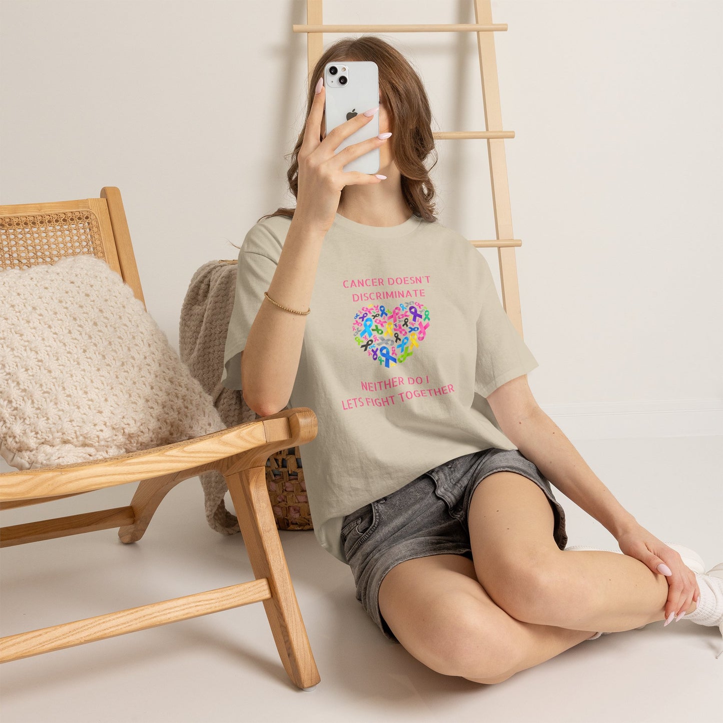 Cancer Doesn't Discriminate Support Tee