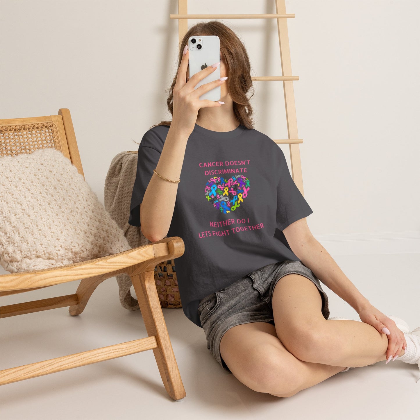 Cancer Doesn't Discriminate Support Tee