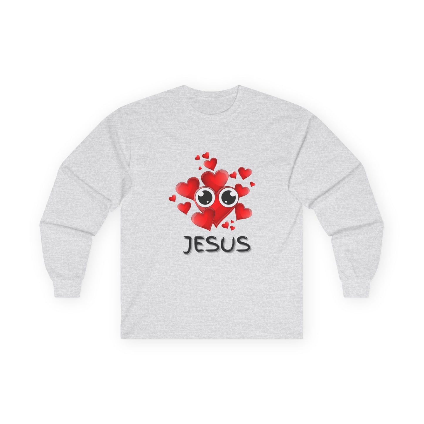 Eye Love Jesus Long-Sleeve - Black