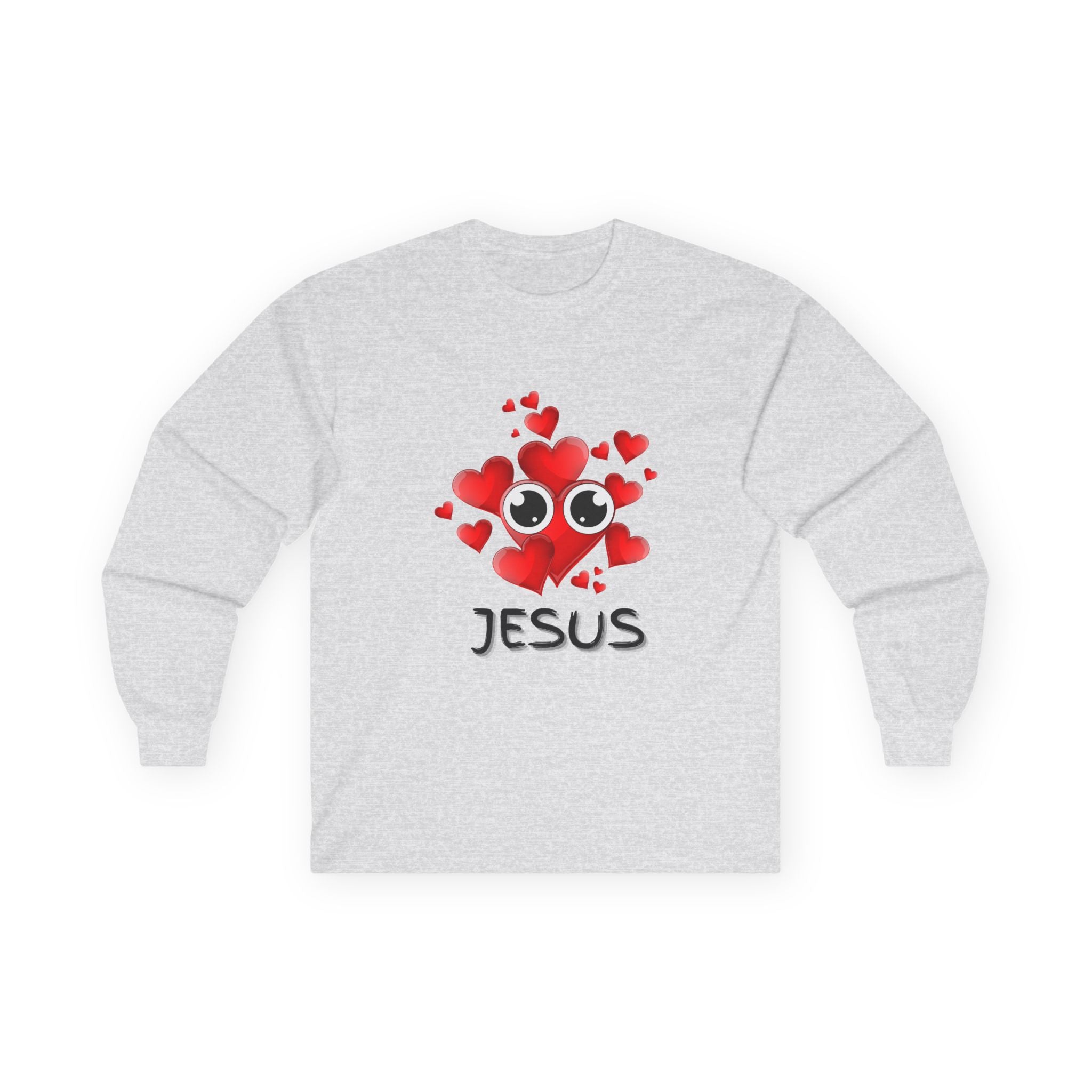Eye Love Jesus Long-Sleeve - Black