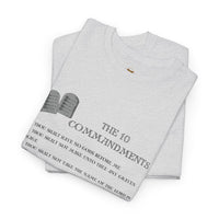 10 Commandments T-Shirt - Black