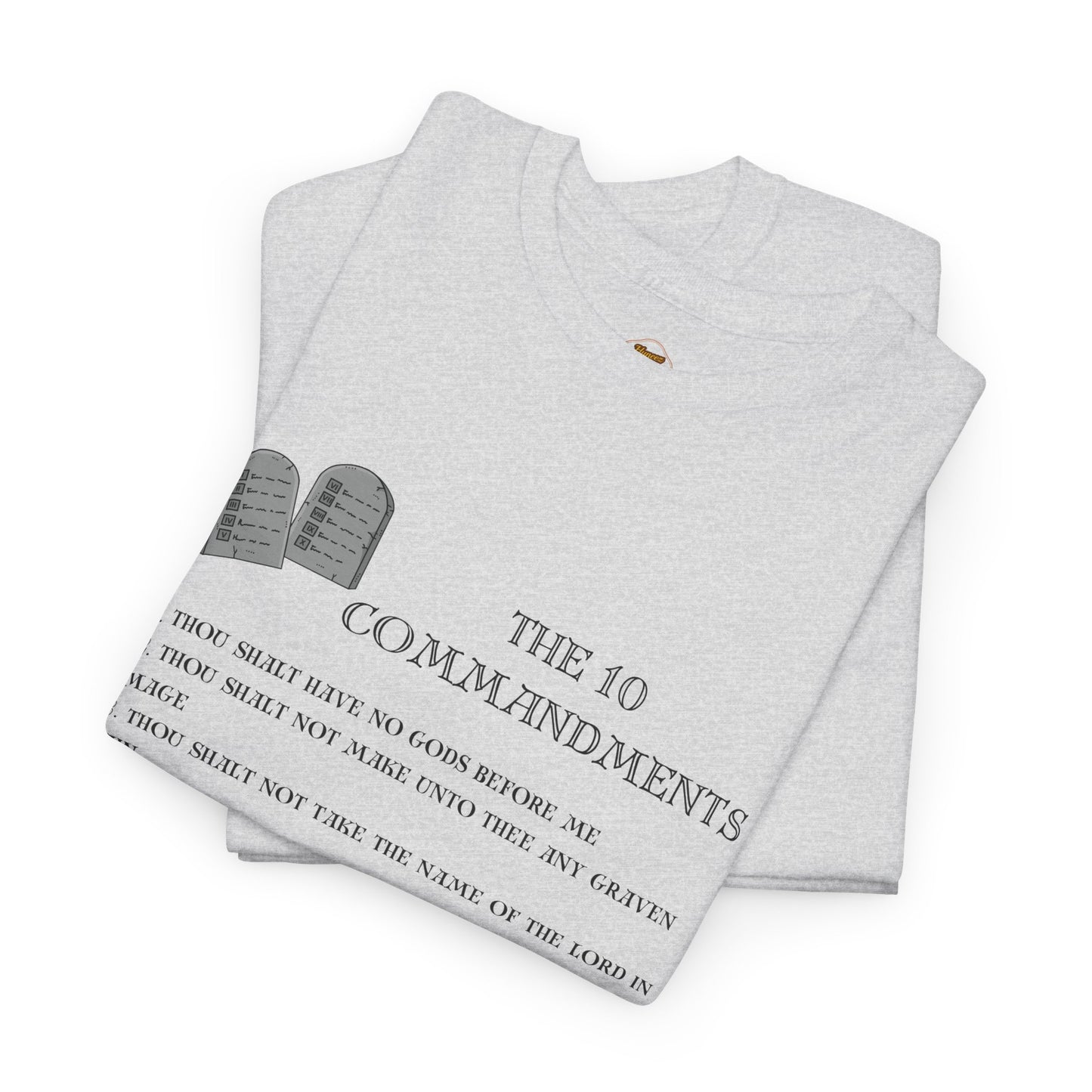 10 Commandments T-Shirt - Black