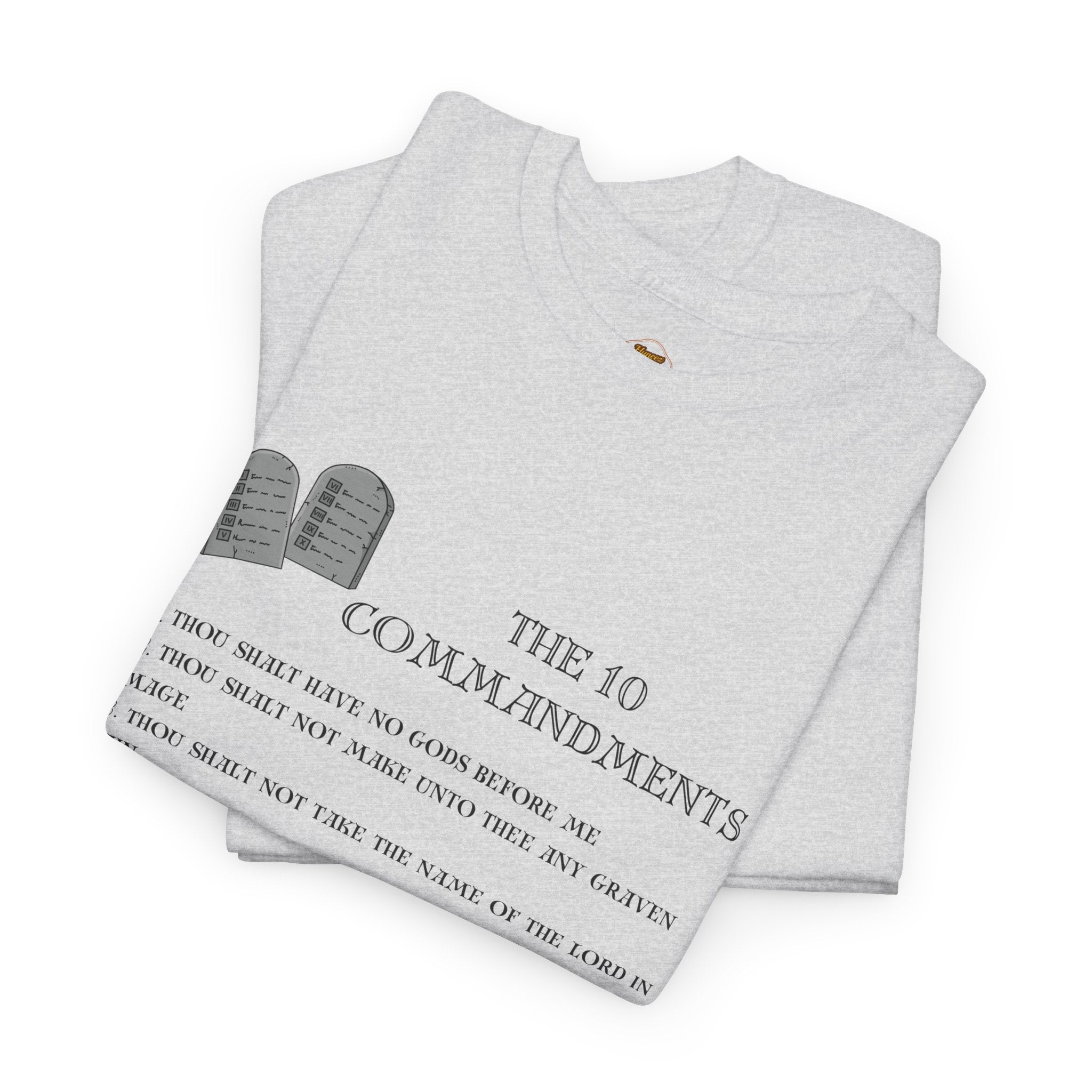 10 Commandments T-Shirt - Black