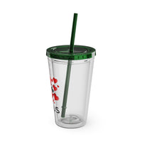 Jesus Heart Love 16oz Tumbler with Straw