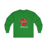 Eye Love Jesus Long-Sleeve - White