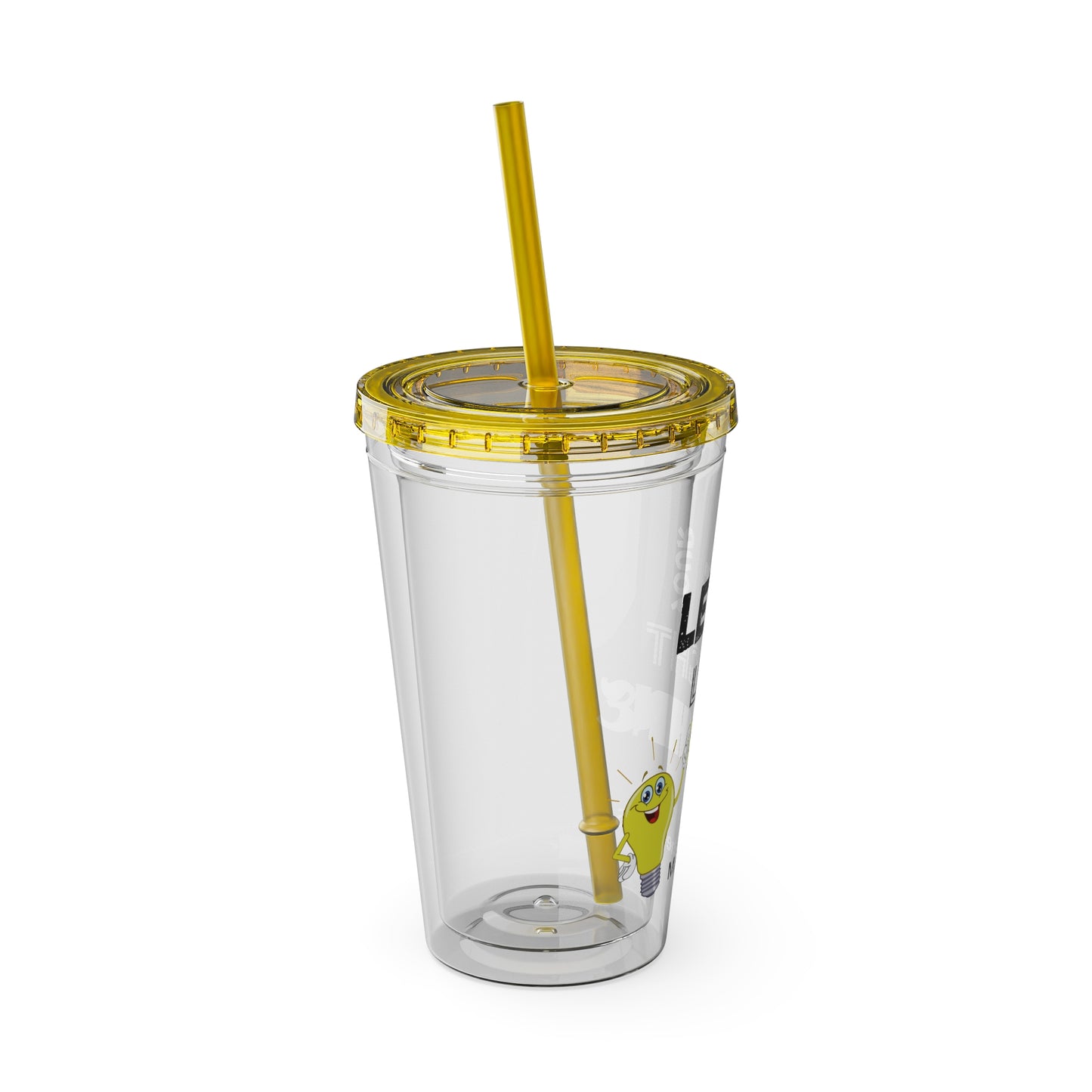Let Your Light Shine 16oz Tumbler With Straw