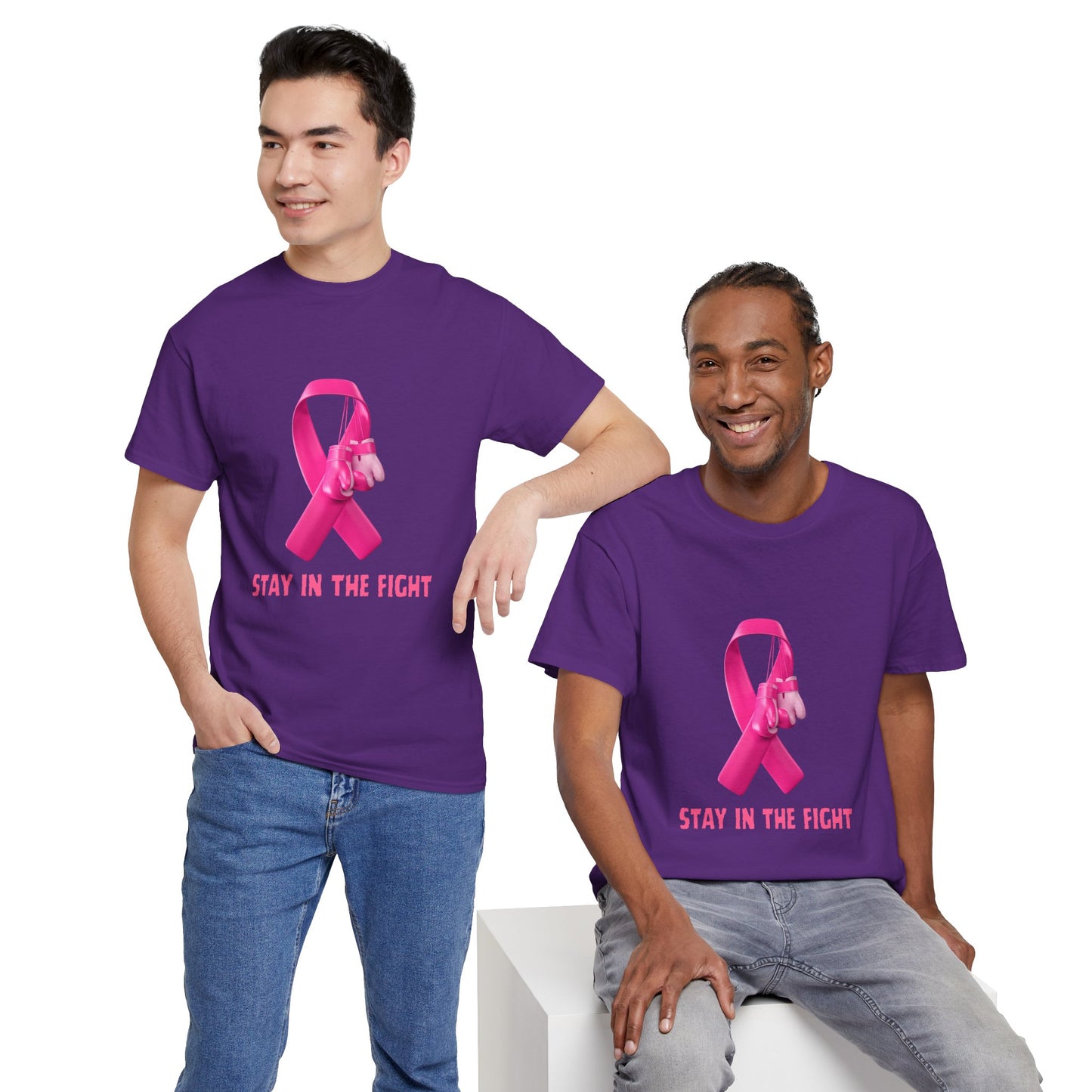 Stay in the Fight Pink Ribbon T-Shirt