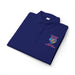 Breast Cancer Heart Ribbon Polo