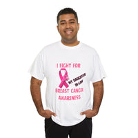 I Fight For My Daughter In-Law Pink Ribbon Tee