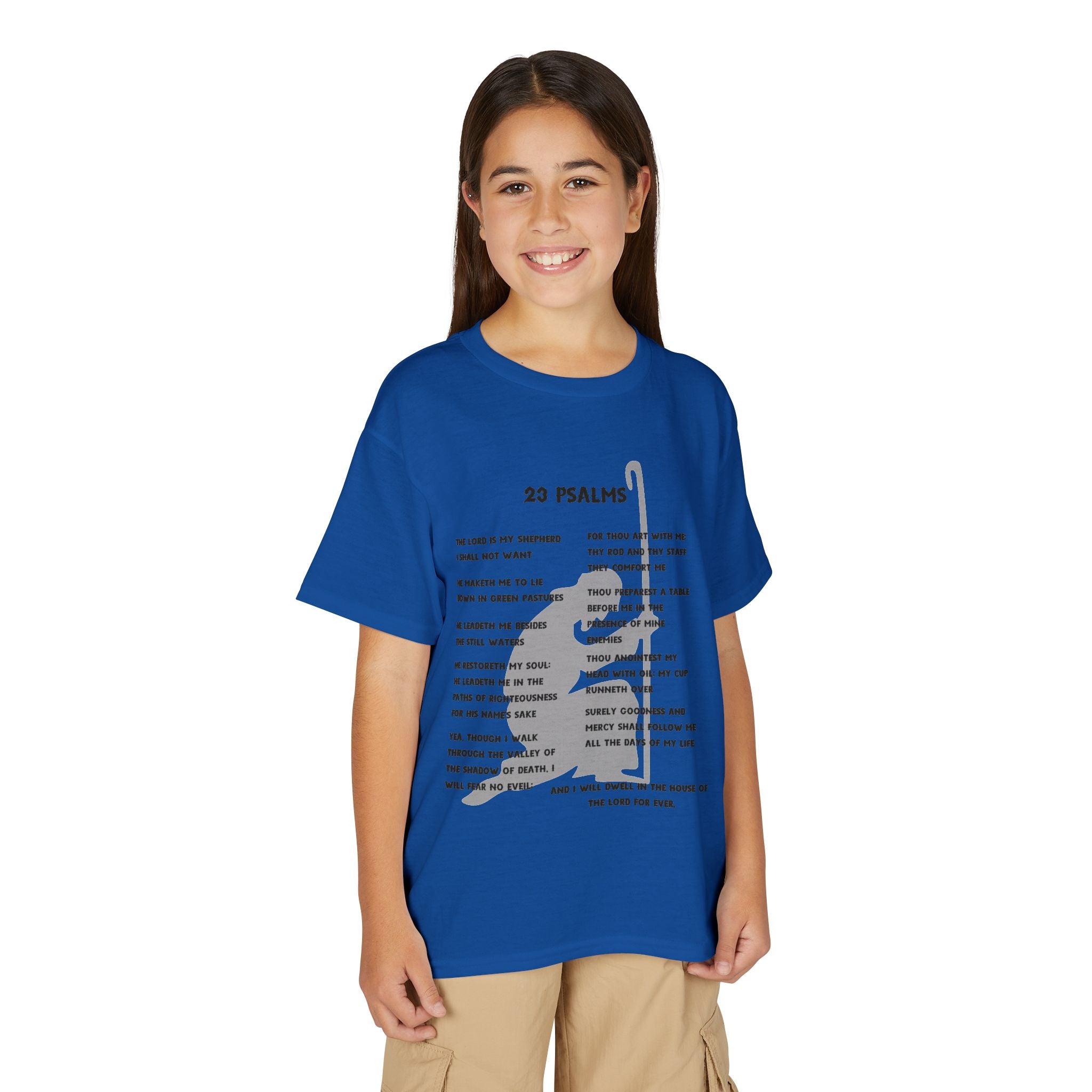 23 Psalms Youth T-shirt - Black