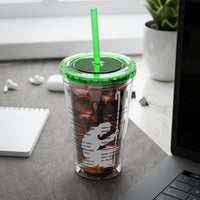 23 Psalms 16oz Tumbler with Straw