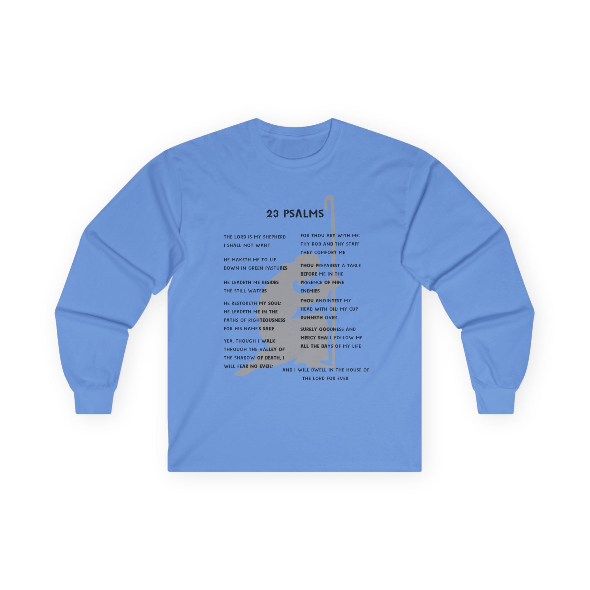 23 Psalms Long Sleeve - Black