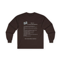 10 Commandments Long Sleeve - White