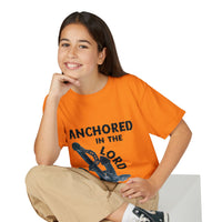 Anchored in the Lord Youth T-Shirt — Black