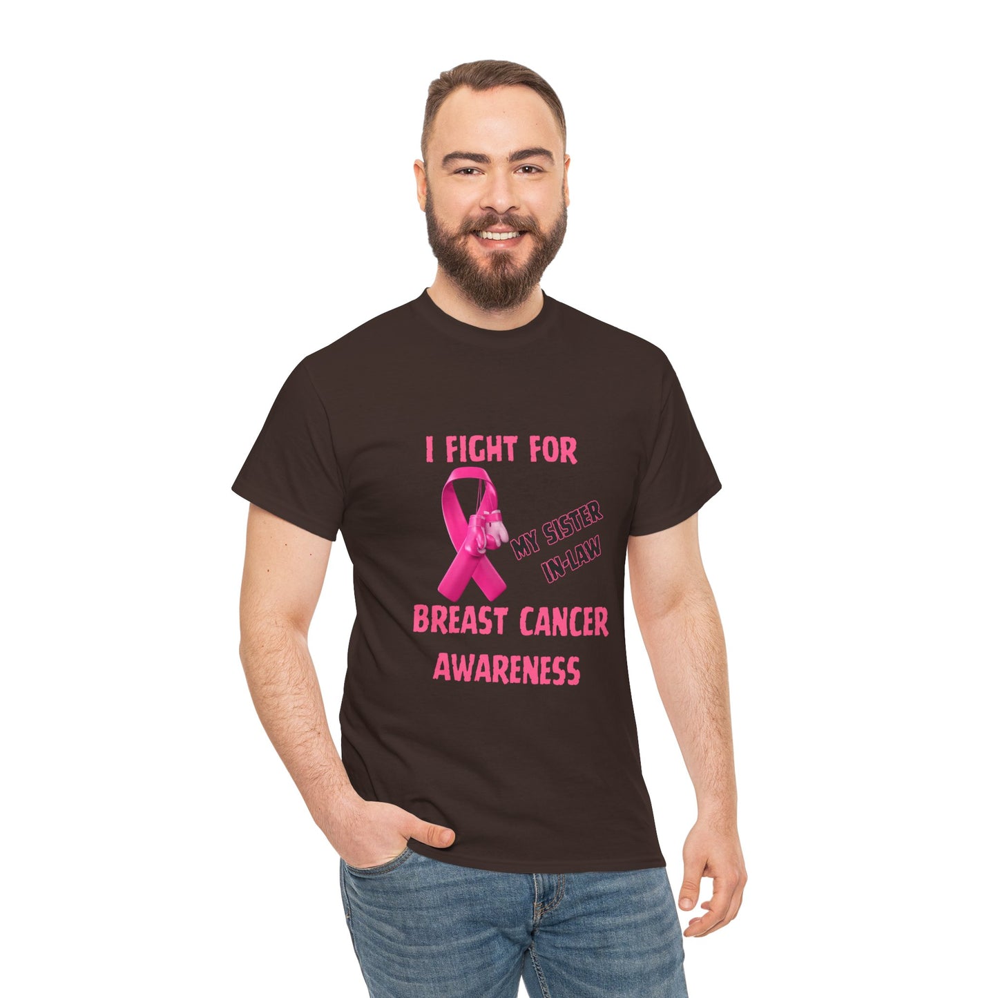 I Fight For My Sister-In-Law Pink Ribbon Shirt