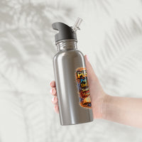 Push: Pray Until Something Happens 20oz with Straw Stainless Steel Water Bottle - Bible