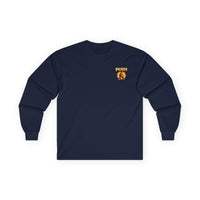 PUSH: Pray Until Something Happens Long Sleeve T-shirt front/back - Hands
